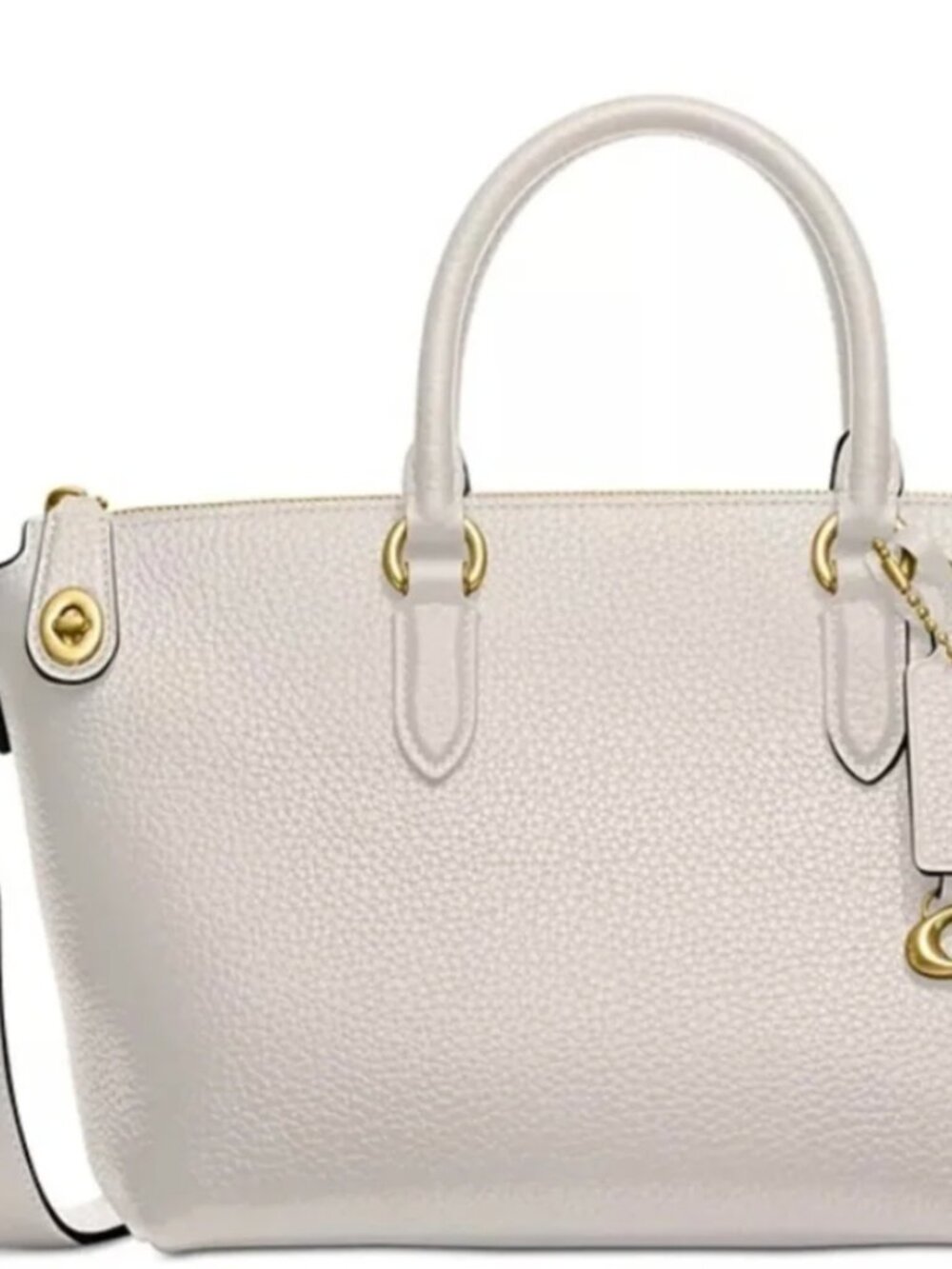 LIKE NEW Coach Cara chalk.  All 5-star reviews.  Fast Shipper